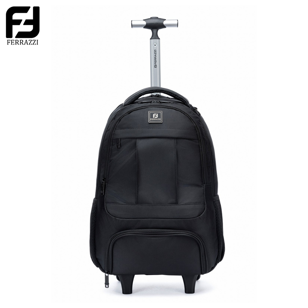 Ferrazzi Mochila Executiva Rodinhas Notebook Trabalho Viagem Reforçada 24L Trabalho Viagem Reforçada Espaçosa