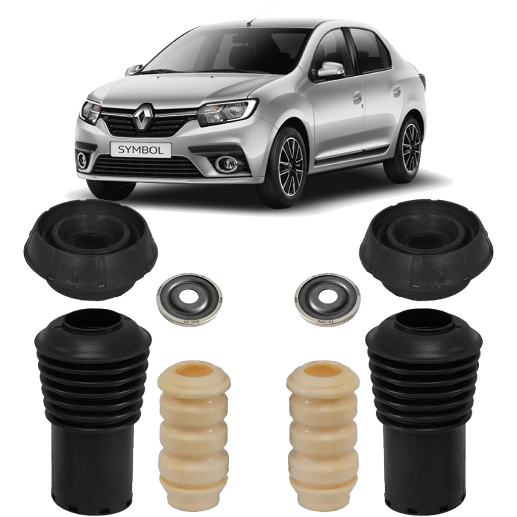 Kit Coxim Do Amortecedor Dianteiro Renault Symbol - 2009 A 2016