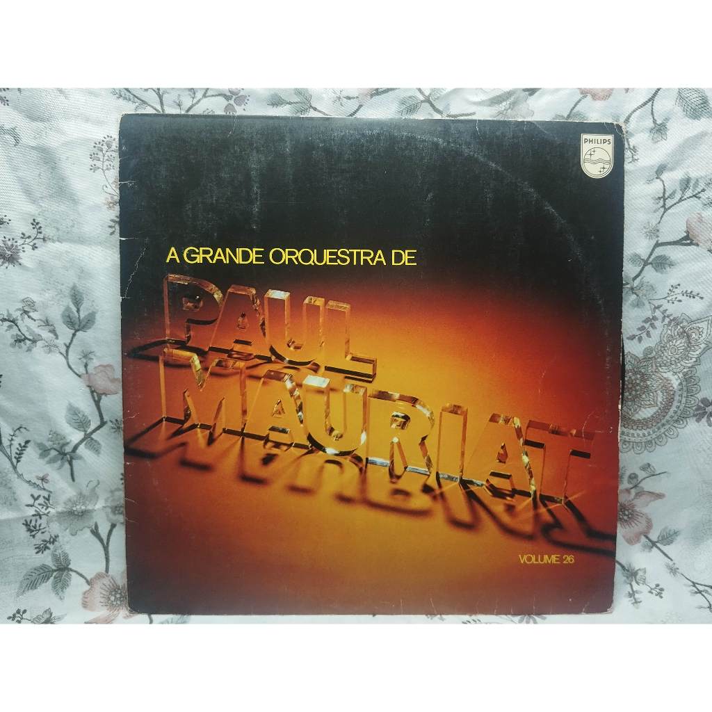 Lp Disco De Vinil - A Grande Orquestra De Paul Mauriat Volume 26 1979