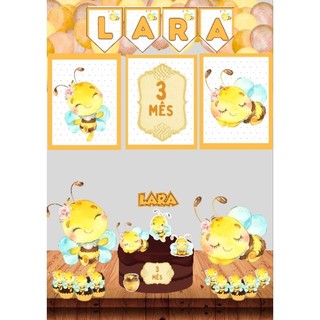 kit só um Bolinho  Abelhinha (Abelha) para festa Aniversário