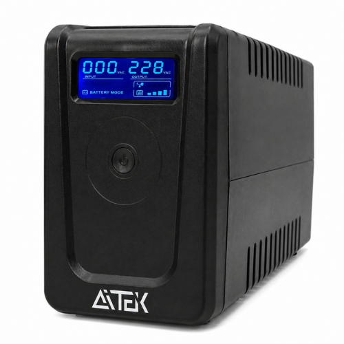 Nobreak 500VA 110V Ou 220V com AVR Proteção de Energia para PC Roteador Modem CFTV Uso Residencial