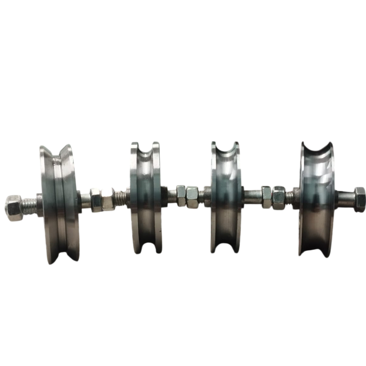 Roldana de Aco Para Portao 3 Polegadas (76,3mm) Canal V ,U3/8 U1/2 U5/8 (50 UND)