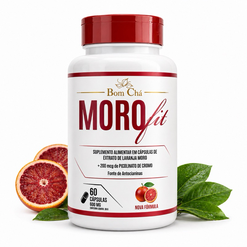 Suplemento Alimentar Moro Fit, Morosil. 60 cápsulas ou 120 cápsulas.