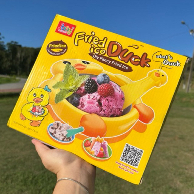Faça seu Sorvete na Chapa Patinho | Fried Ice Cream DIY Infantil Divertido