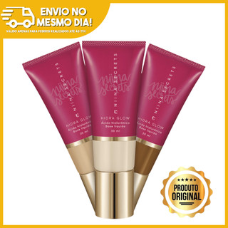 Base Líquida Niina Secrets Hidra Glow 30ml Eudora Alta Cobertura Glow Natural Longa Duraç…