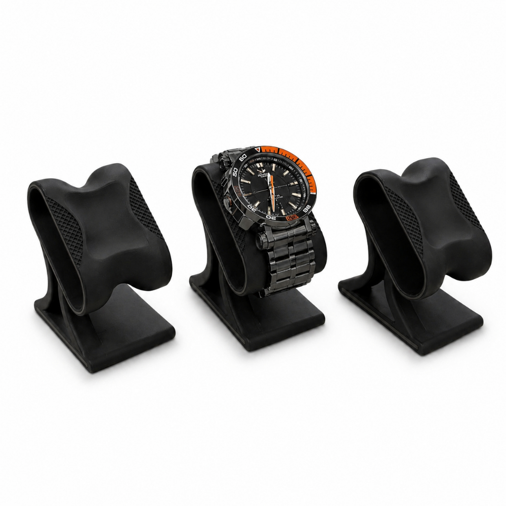 Suporte Expositor Decorativo Para Relógio Masculino Elegante Presente dia dos Pais