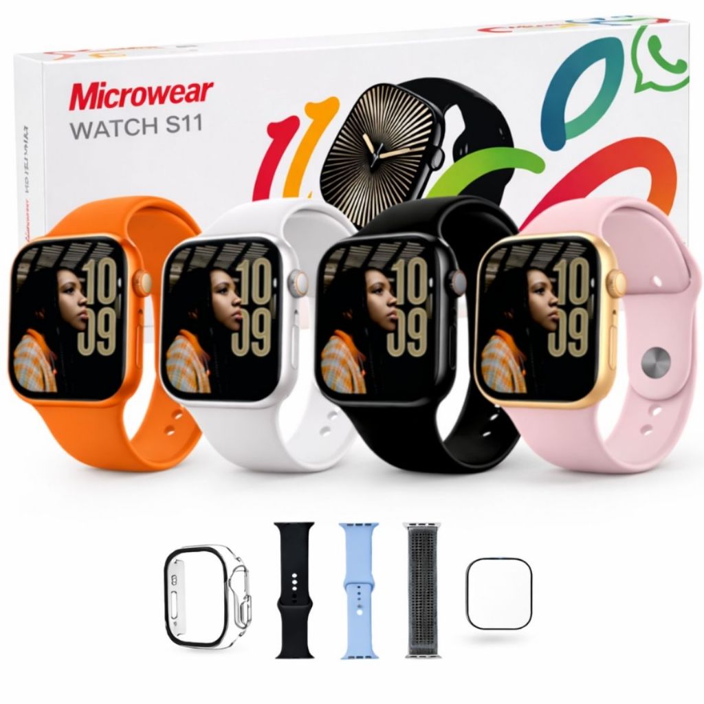 Smartwatch S11 Relógio Inteligente Original Microwear Lançamento Chatgpt Responde Mensagens Bluetooth Masculino Feminino