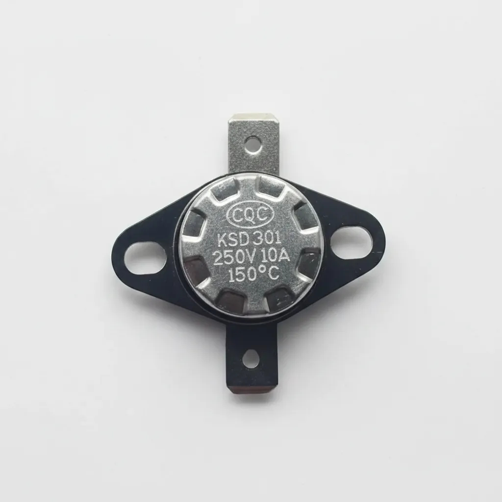 Termostato Baquelite Ksd 301 150 Graus 10 Amperes 250 Volts