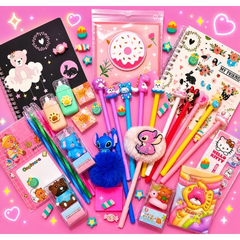 KIT DE PAPELARIA | MINI COMBO | PAPELARIA FOFA