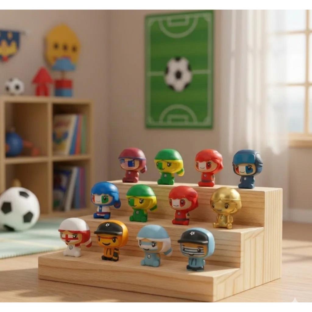 Brinquedo Kinder Ovo Países Copa Do Mundo 2026 - Complete a Sua Coleção