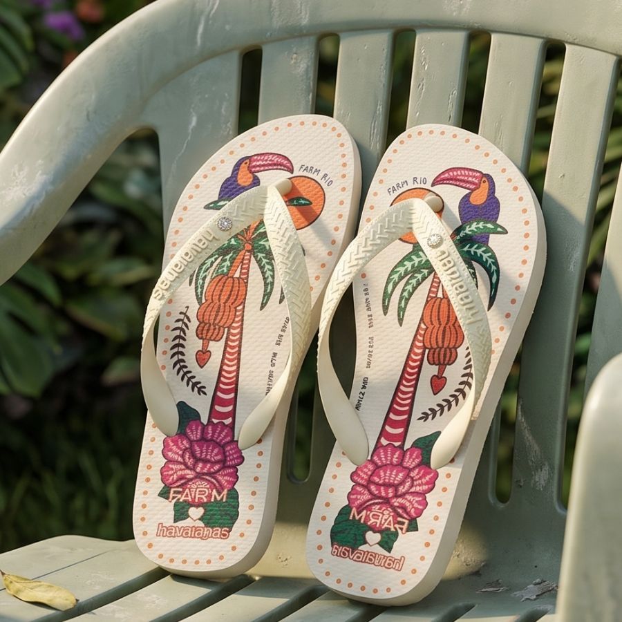 Chinelo Feminino Leve e Prático Para Uso em Praia e Lazer