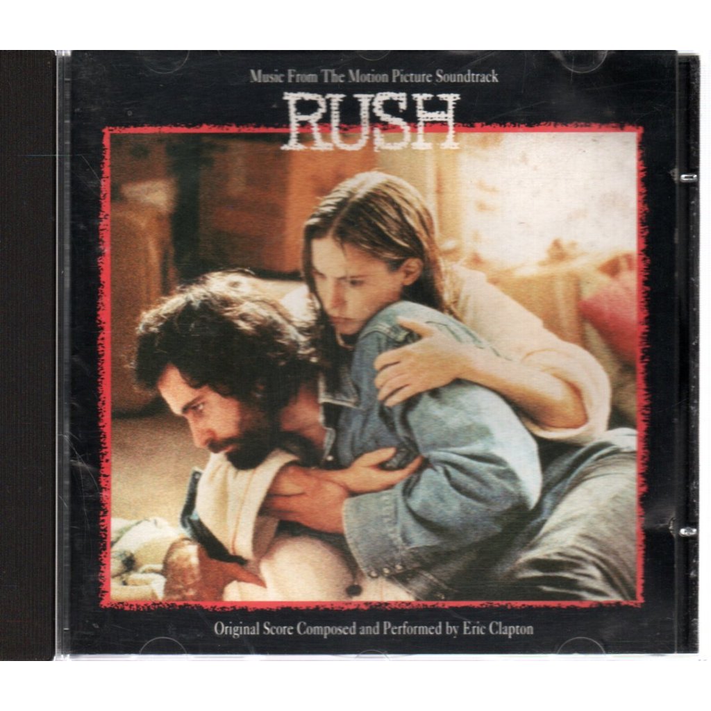 CD RUSH - MUSIC FROM THE MOTION PICTURE SOUNDTRACK ( ALEMÃO 1992 ) REPRISE ERIC CLAPTON