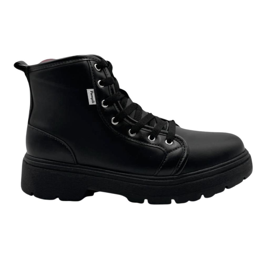 Bota Coturno Menina Pampili Original Inverno Frio Confortável Cano Curto 681050