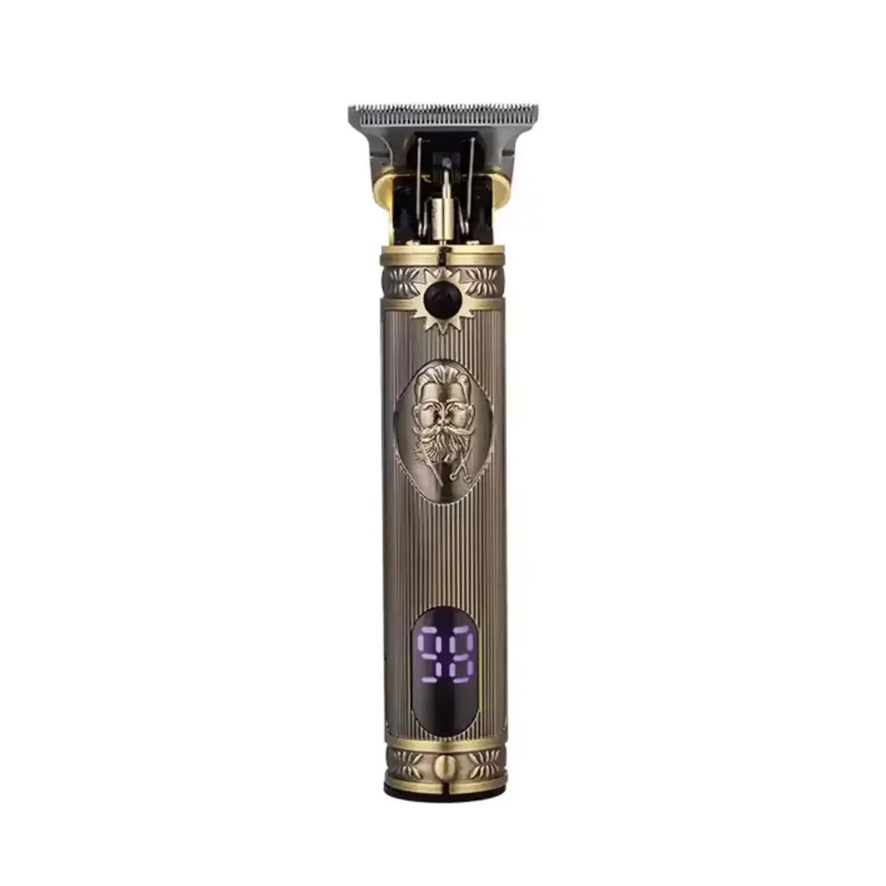 Máquina Kemei Km-700h Elétrica Marcador De Led Corta Barba Cabelo