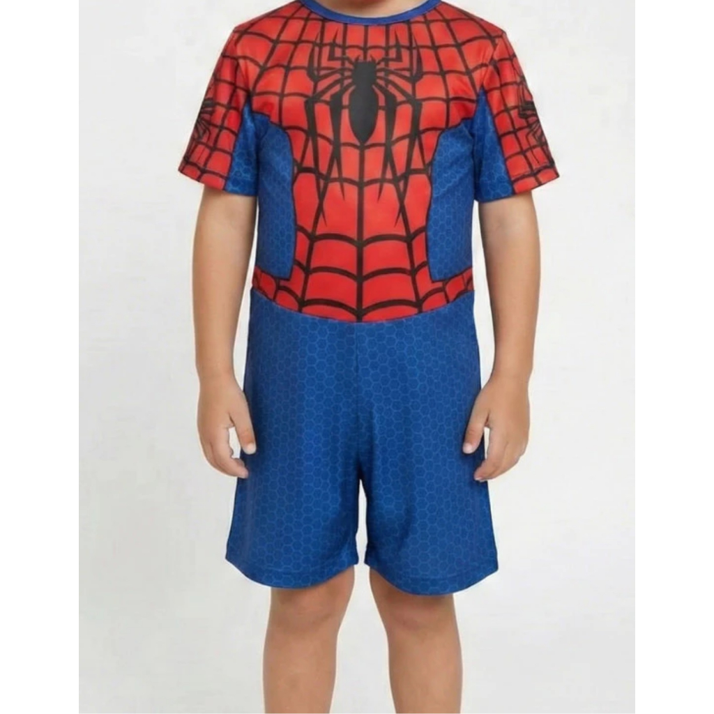 Fantasia Infantil Homem Aranha Super-Herói Premium