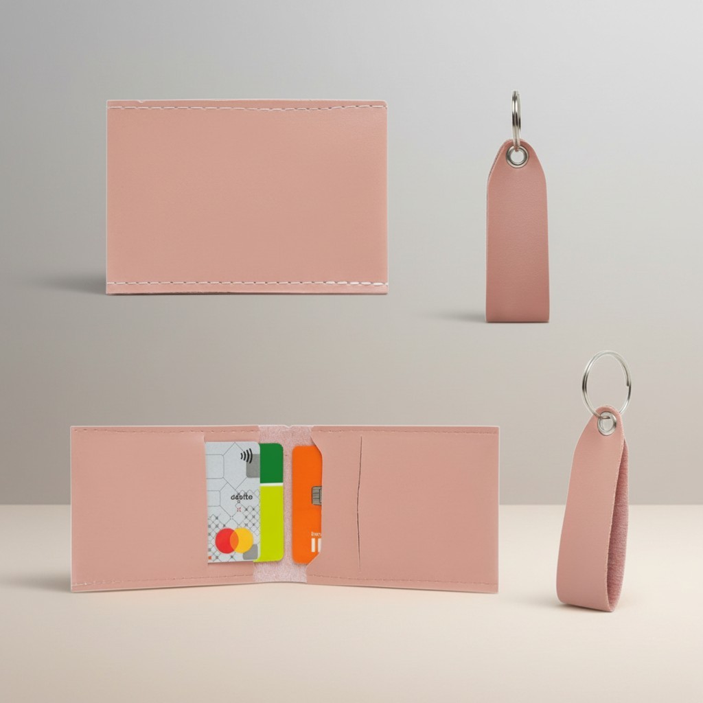 Kits Até 50 Porta Cartão + 50 Chaveiro Feminino Masculino Mimo Revenda Atacado