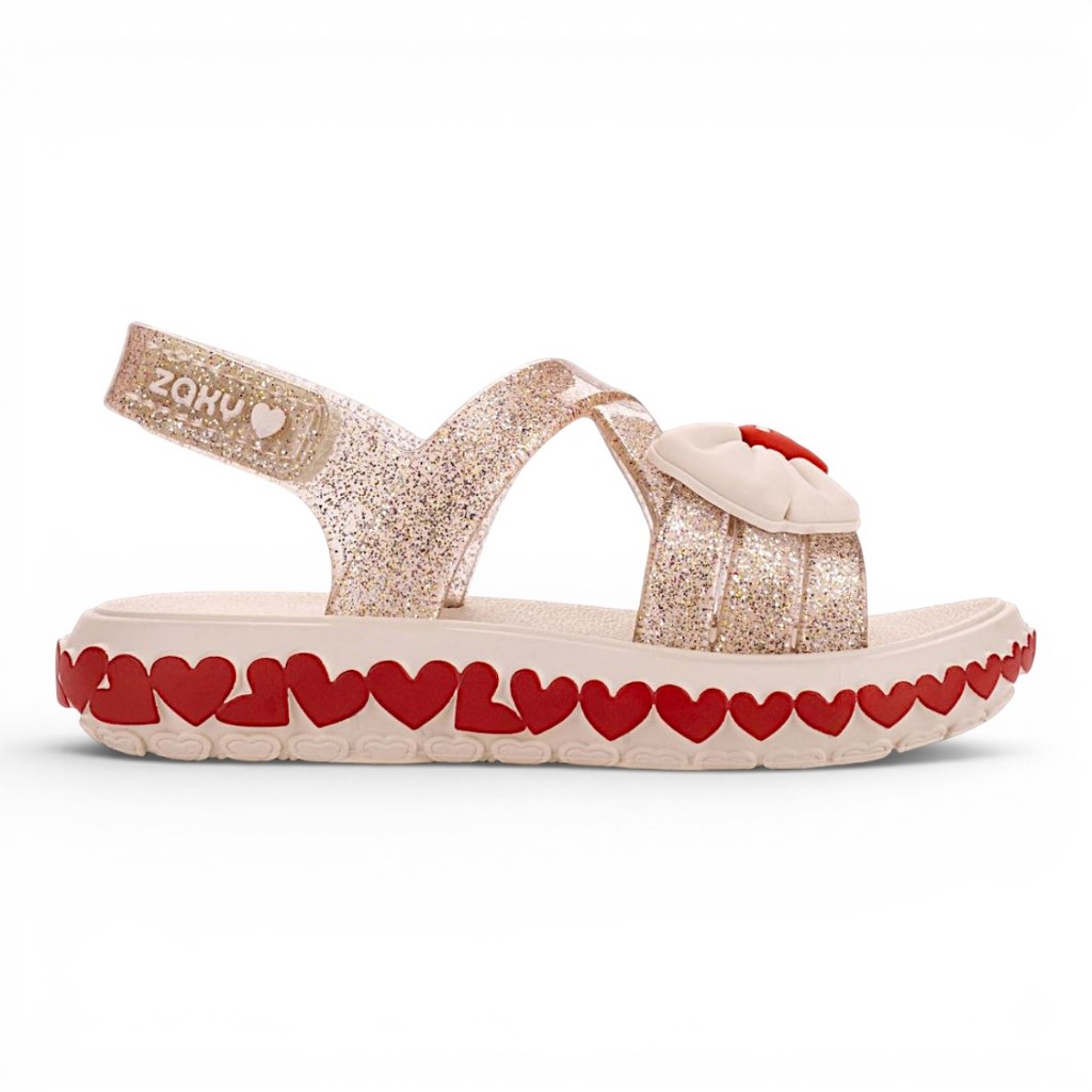 Sandalia Bebe Menina Zaxynina Dream Sand Glitter Baby