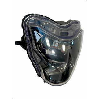 Bloco Óptico Cristal Farol H4 Frente Titan 2025 Adaptada