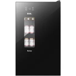 Cervejeira EOS Bierhaus 100 Litros Black Glass Frost Free ECE120 110V