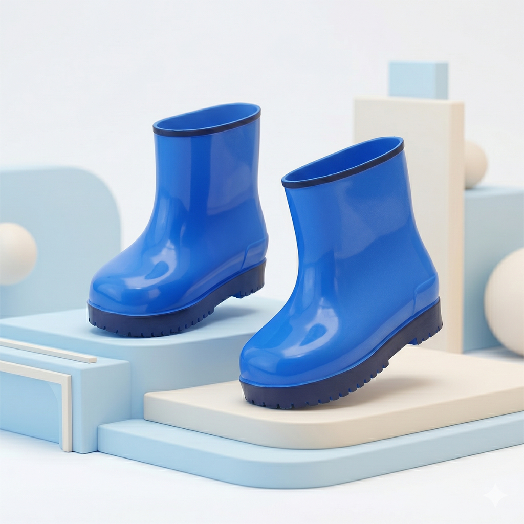 Bota Galocha Infantil Masculina Menino Macia Confortável Impermeável Lançamento