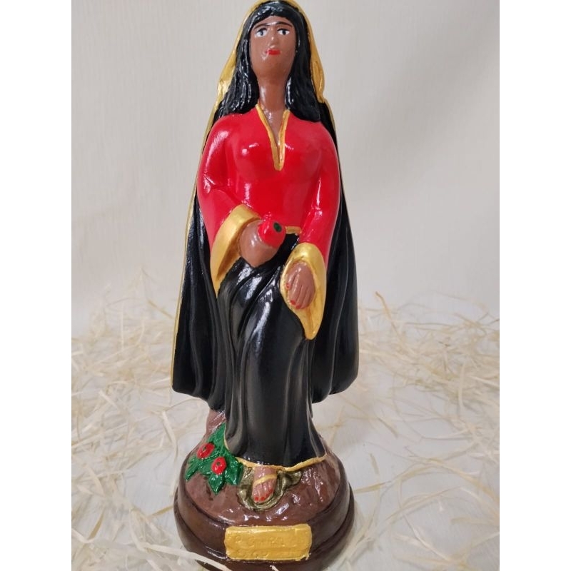 Imagem Pomba Gira da Figueira 20 cm Gesso Escultura Umbanda