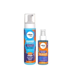Kit Definição Natural Óleo Booster e Mousse Definidor