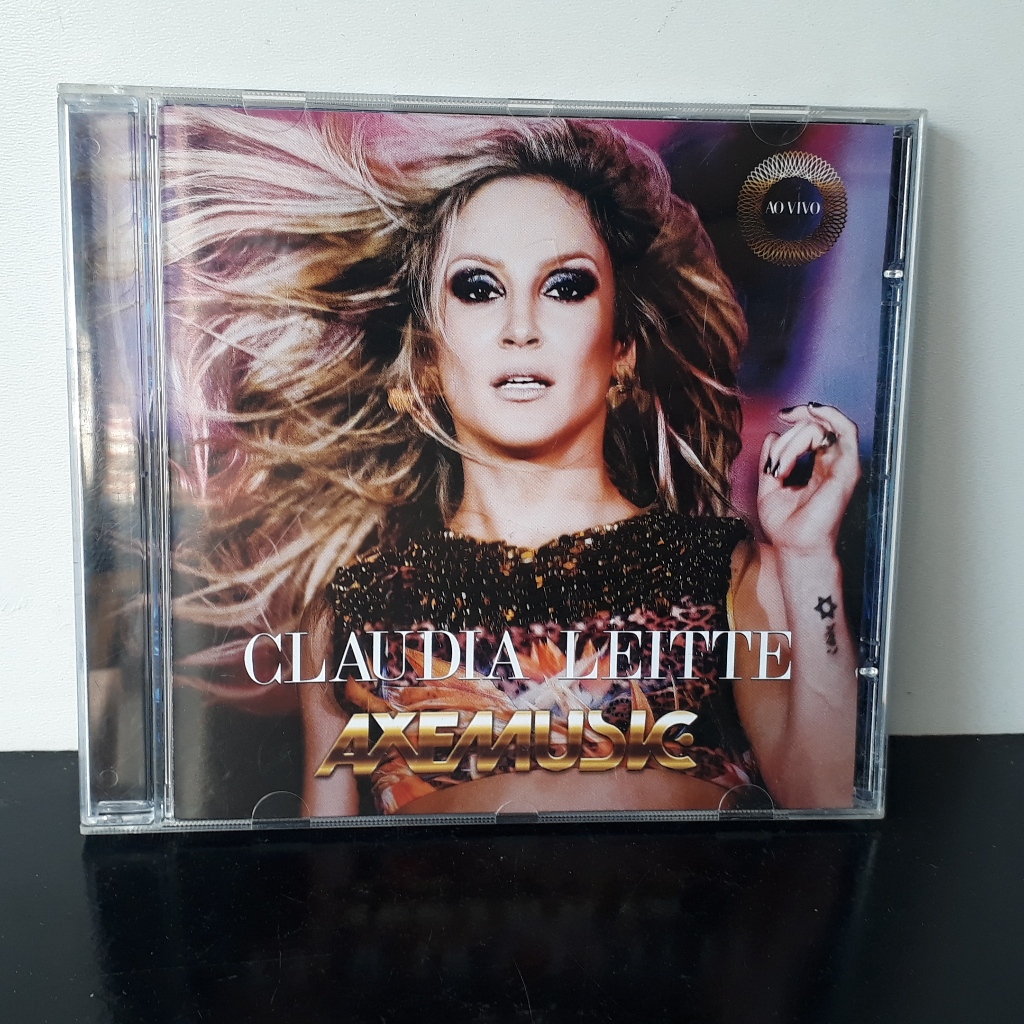 Cd Claudia Leitte Ao Vivo Axé Music - Impecavel