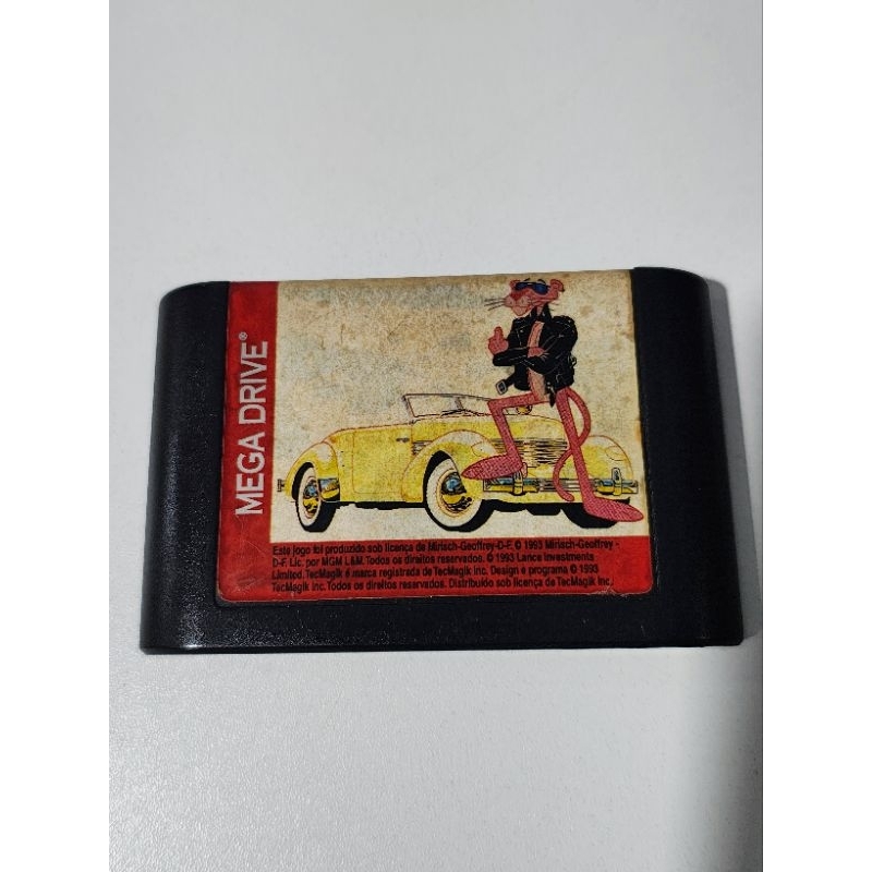 Cartucho original TEC Toy Mega Drive - Pink Goes to Hollywood ( Pantera cor de Rosa)