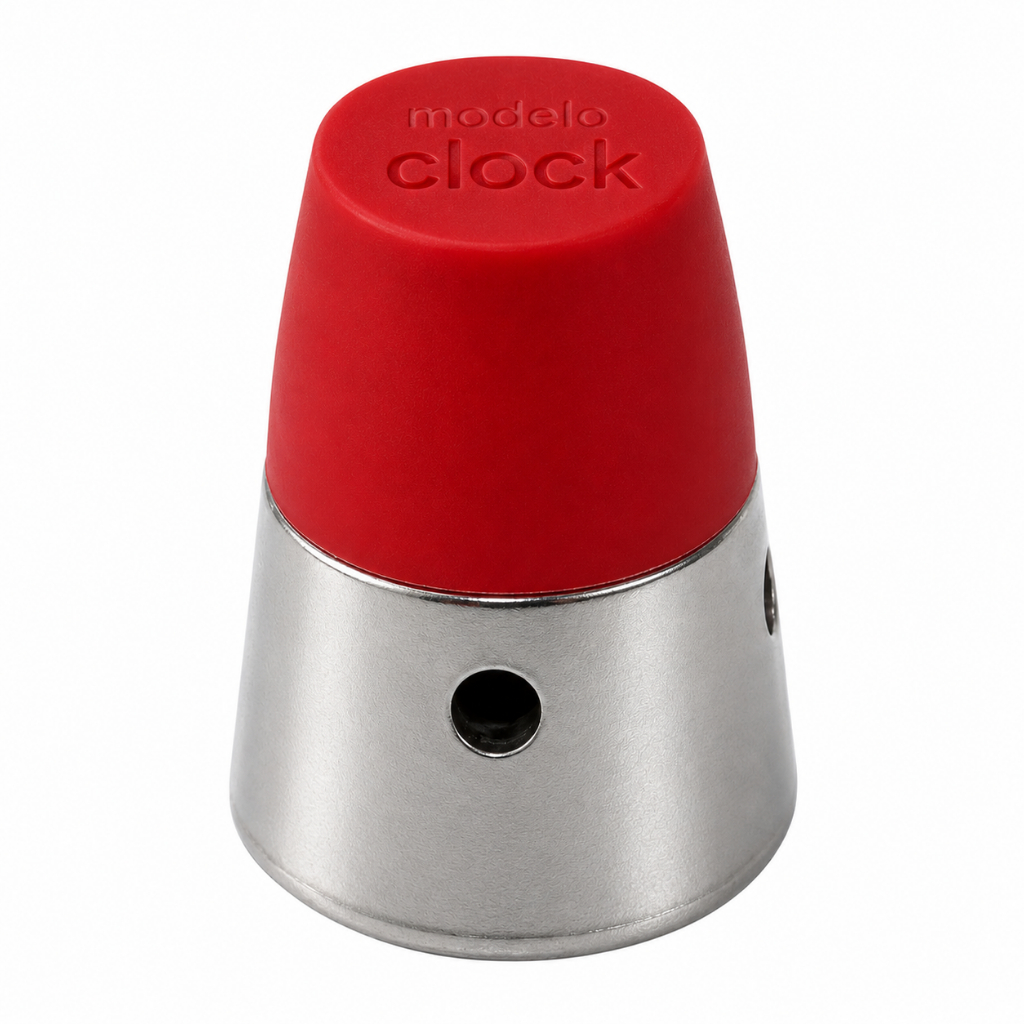 Peso Clock, Pino para Panela Clock, Cromado, encaixe Universal