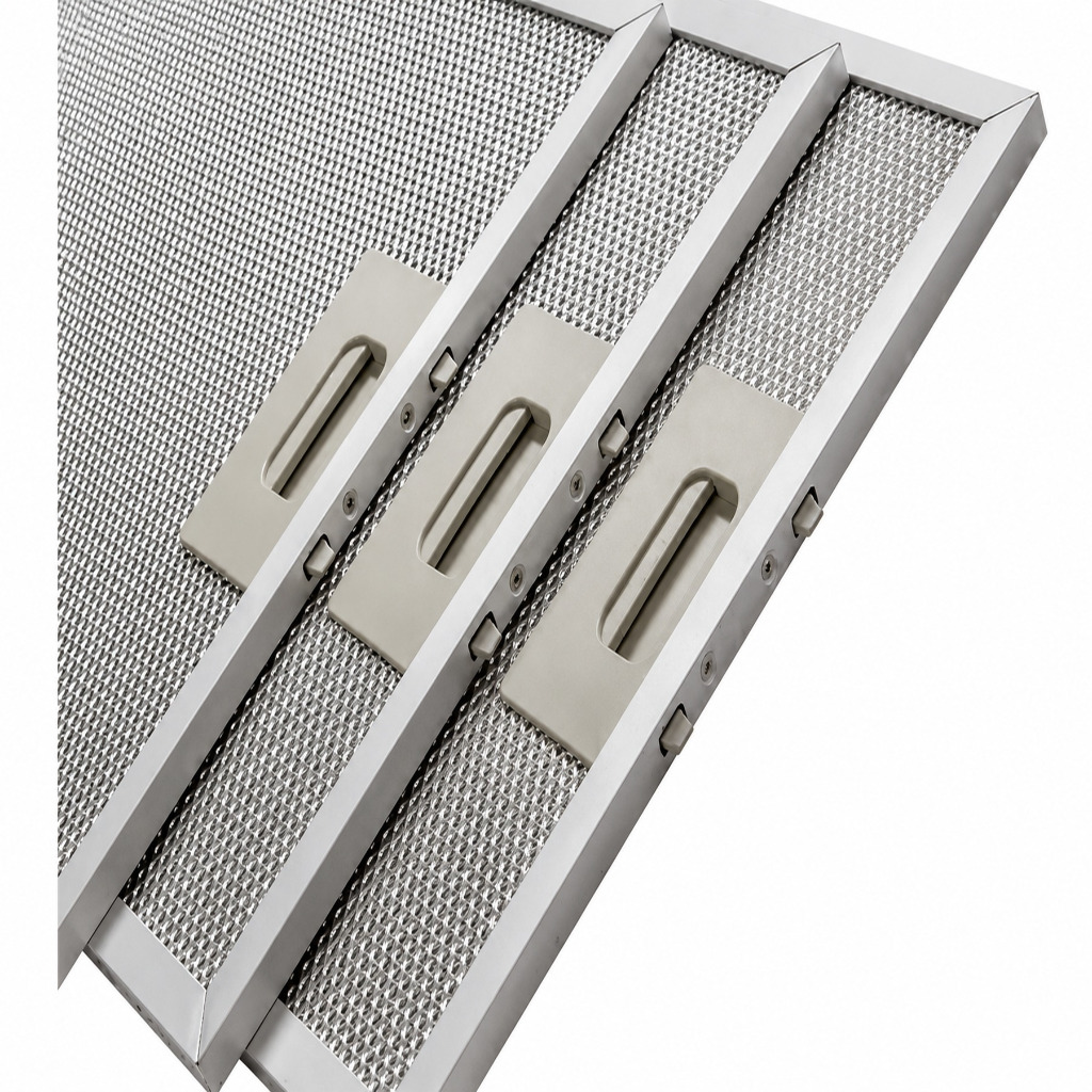 Kit 3 Filtro de Aluminio para Coifa Fischer e Tramontina - 28 x 35,5 cm Original Fischer