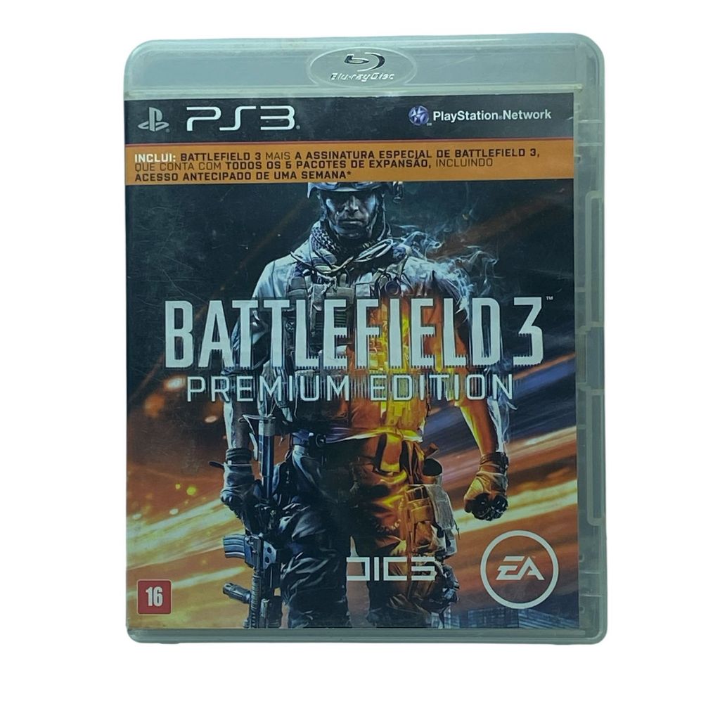 Battlefield 3 Premium Edition PS3 S/Manual Oriignal Usado