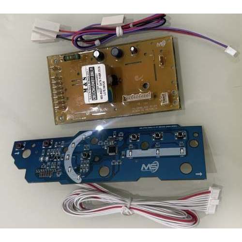 Conjunto de Placa Eletrônica Potencia e Interface Lavadora Compatível BWF09A BWC BWG10A 11AB V1.2.3