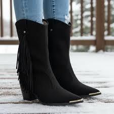 BOTA COUNTRY ANA CASTELA MOLECA OFICIAL CAMURÇA STRECH DUO PRETO LANÇAMENTO INVERNO 2026