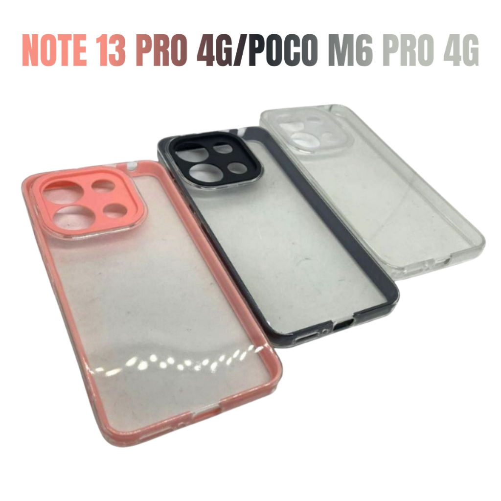 Capa Capinha de celular compatível com Redmi Note 13 Pro 4G e Poco M6 Pro 4G Duo