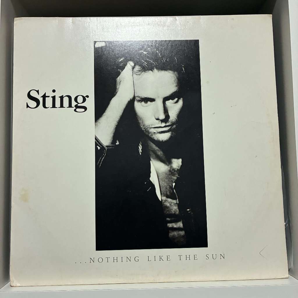 LP Vinil Duplo Sting - ...Nothing Like The Sun (Mídia VG e Capa VG+ com Encarte e Capa Gatefold)