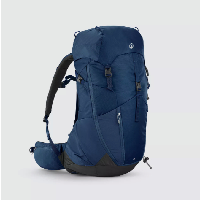 Mochila de Trilha 38L MH500 Quechua Profissional Ajustável Azul