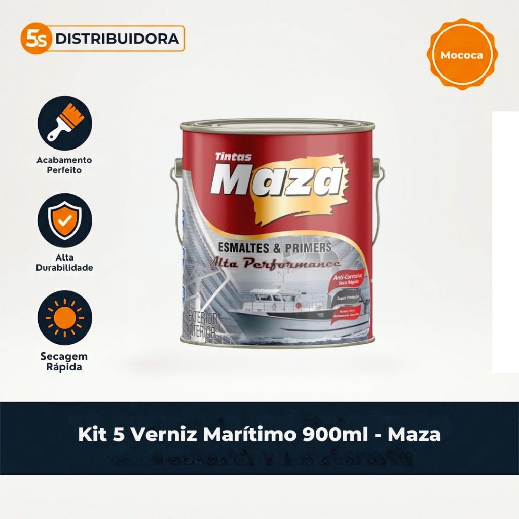 Tinta Esmalte Antiferrugem Ferromack Maza - 3,6 Litros