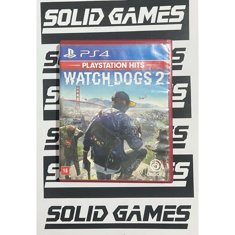 Watch Dogs 2 PS4 Mídia Física Original Testado
