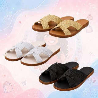 Chinelo Feminino com Laço Brilhoso e Bico Redondo - Conforto e Estilo | Dona Dyn