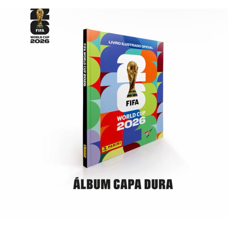 Álbum Copa do Mundo 2026 Capa Dura Ouro Panini – PRÉ-VENDA Oficial FIFA