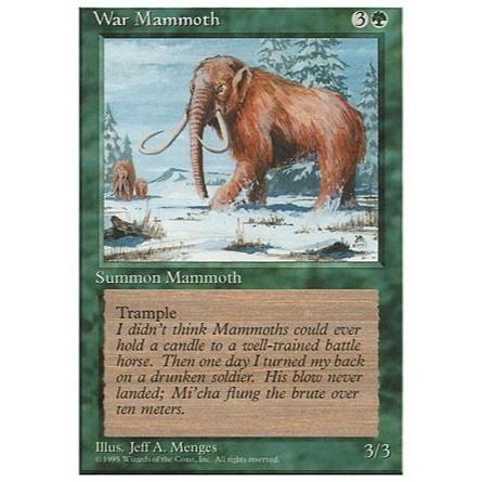 Mamute de Guerra - - Magic The Gathering