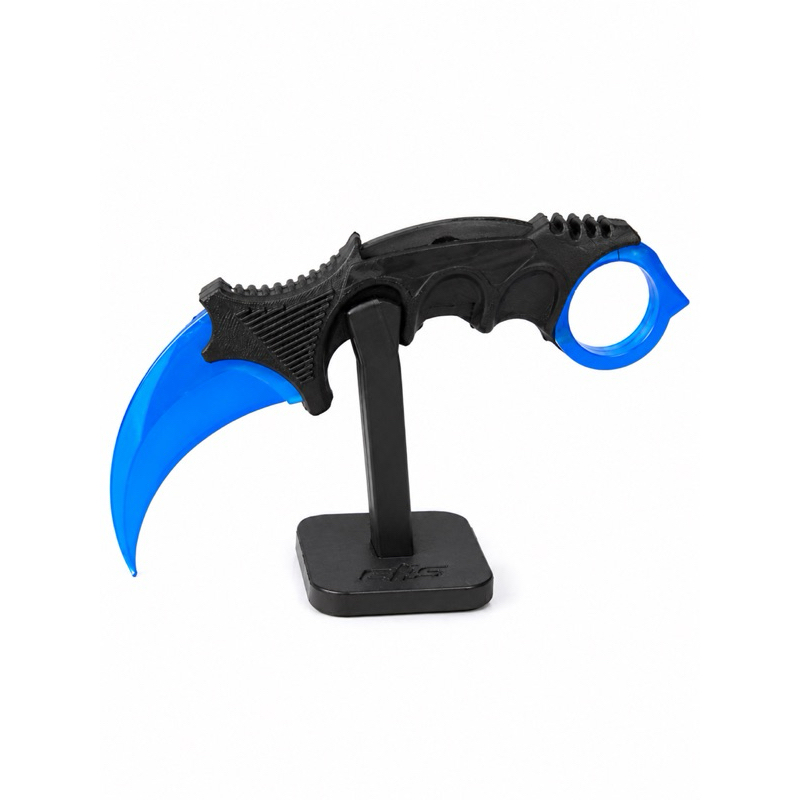 karambit CS decorativa com suporte impressão 3D