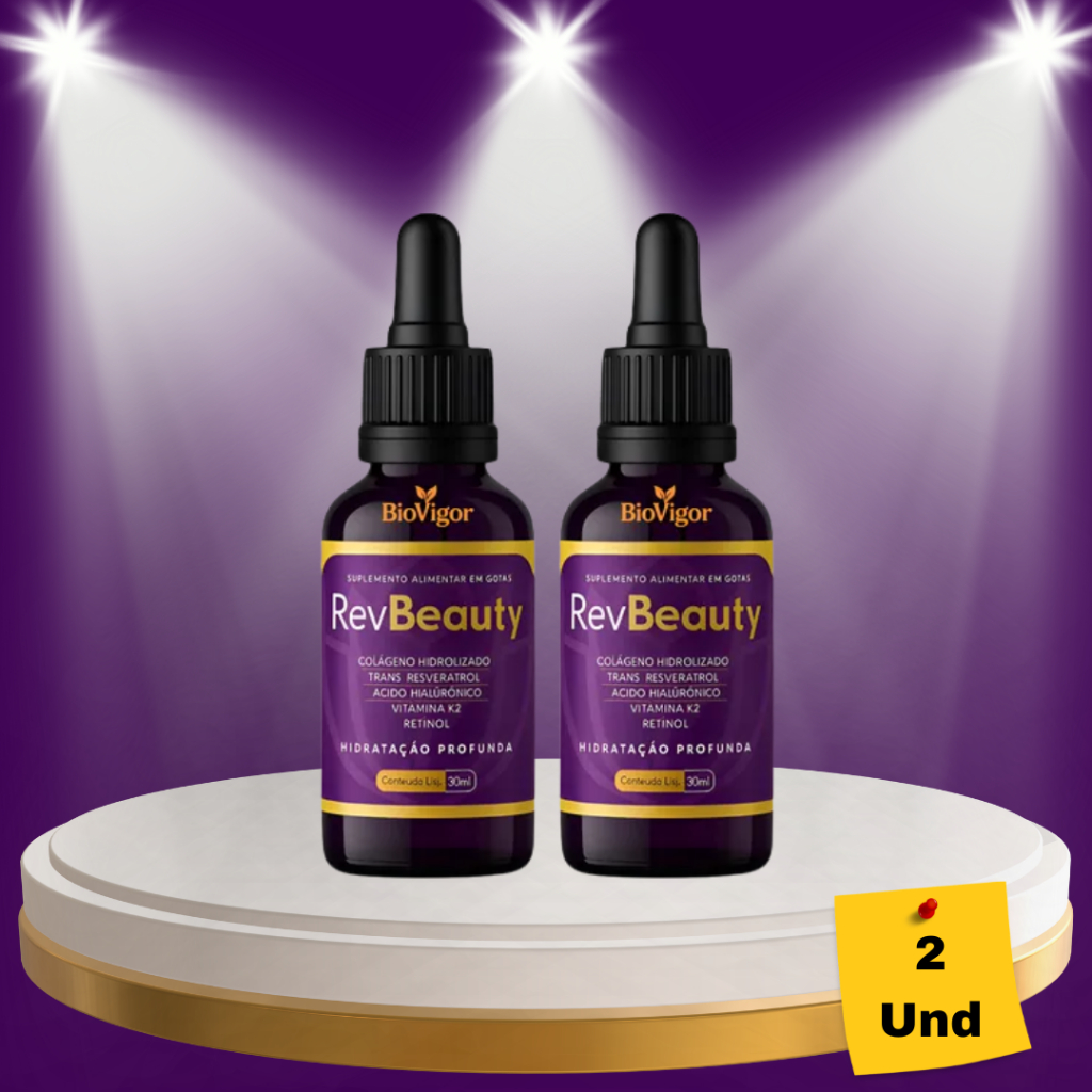 REVBEAUTY GOTAS ORIGINAL 30ml - MEGA PROMOCAO