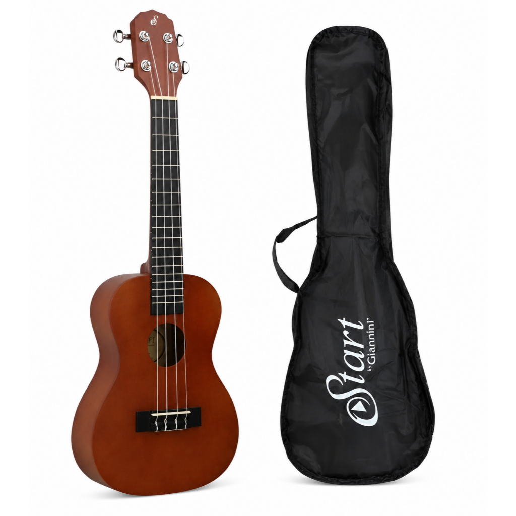 Ukulele Giannini Concerto Uks23ns + 3 Palhetas
