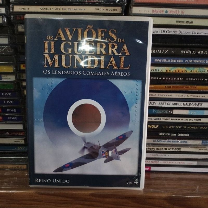 dvd Os aviões da segunda Guerra mundial,vol.4