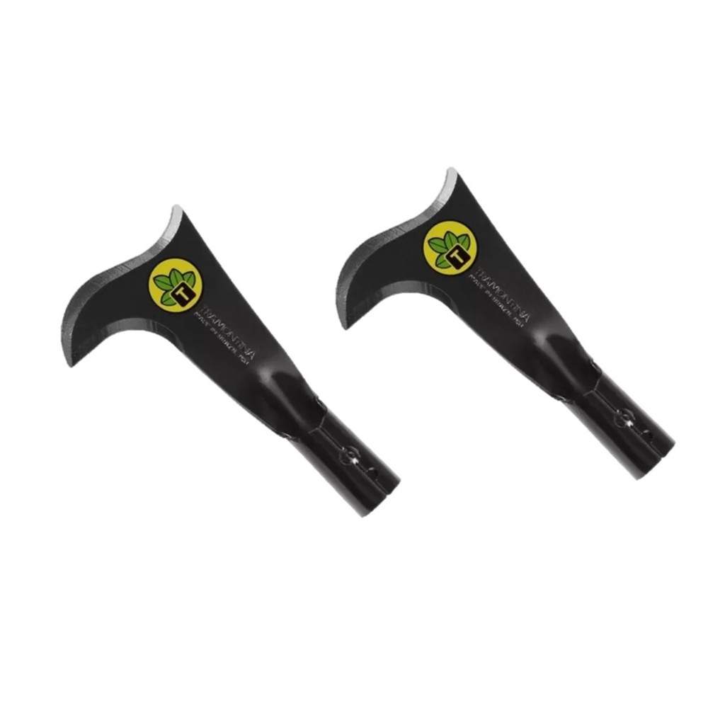 KIT 2 Foice Podão para colher Cacau banana Coco Poda Sem Cabo Tramontina