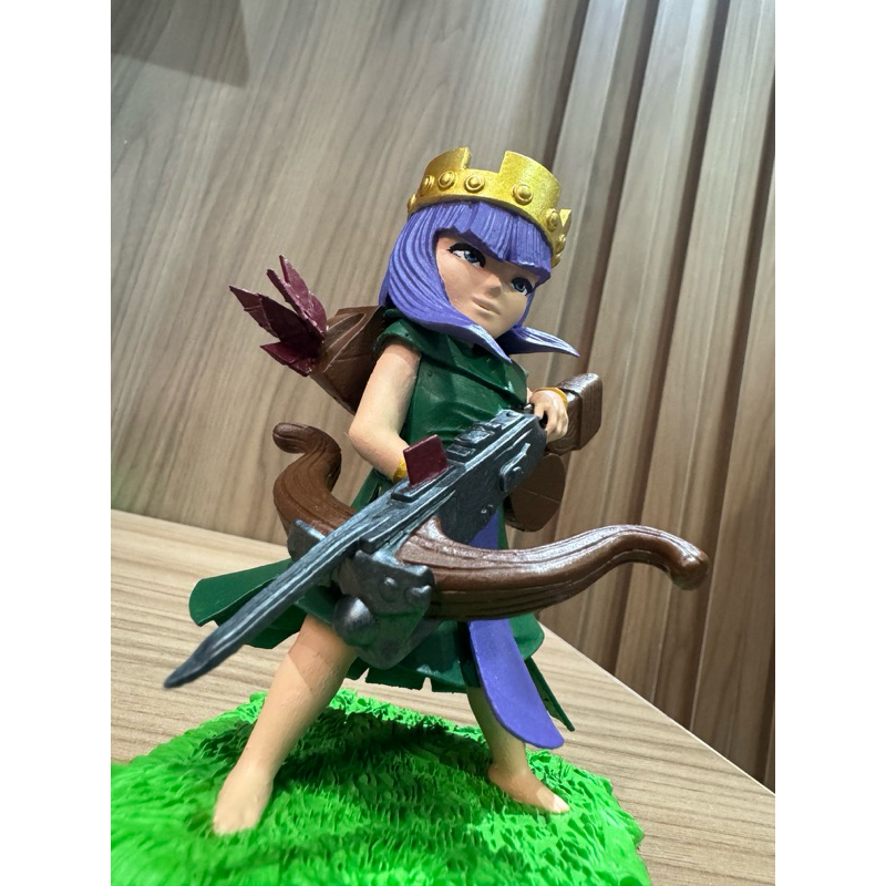 Rainha arqueira - clash of clans/royale - 12cm