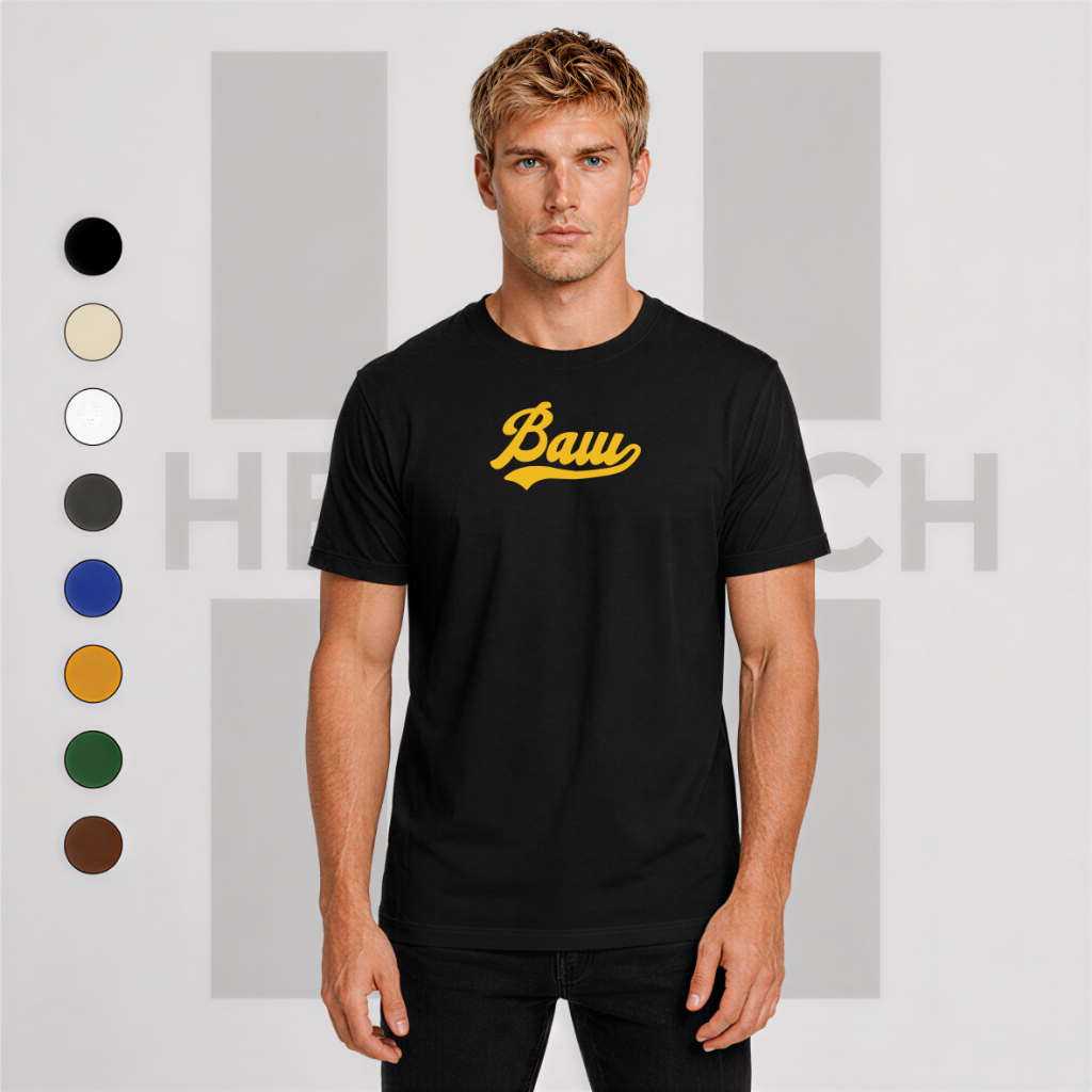 Camiseta BAW LINE unissex oversized streetwear camisa
