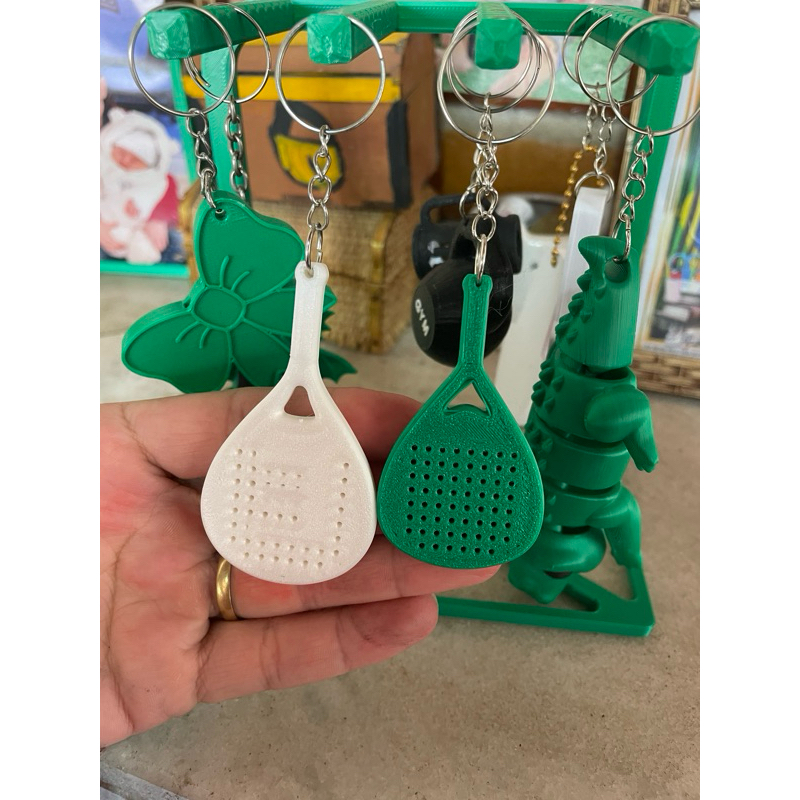 chaveiros raquete de padel