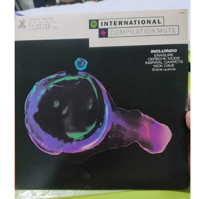 LP VÁRIOS - INTERNATION COMPILATION MUTE (1991) DEPECHE MODE ERASURE